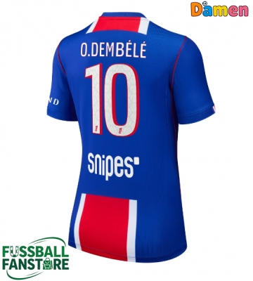 Paris Saint-Germain Ousmane Dembele #10 Replik Heimtrikot Damen 2026-27 Kurzarm